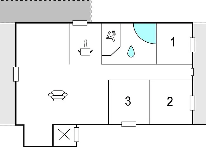 Holiday Home Gronnestraede Dannemare II 別荘 Dannemare